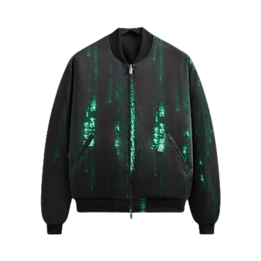 Kith For The Matrix Vance Satin Bomber Jacket 'Black'
