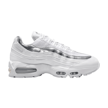 Nike Wmns Air Max 95 SE 'Big Bubble - White Metallic Silver'