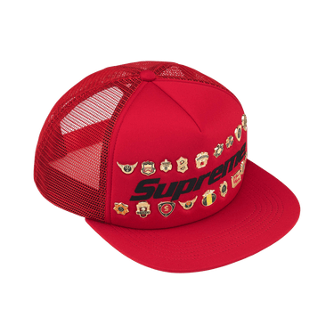 Buy Supreme Pins Mesh Back 5-Panel 'Red' - SS26H65 RED | GOAT