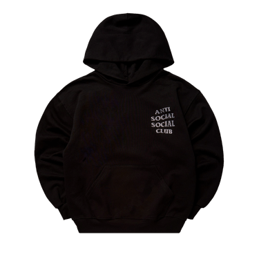 Anti Social Social Club Rhinestone Mind Games Hoodie 'Black/White'