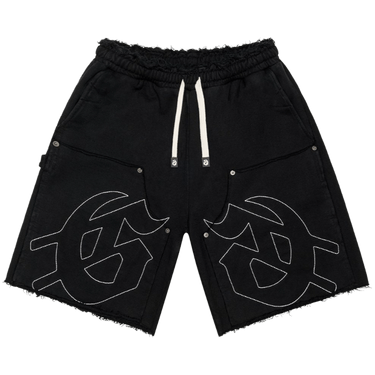 Godspeed Carpenter Distressed Shorts 'Black'