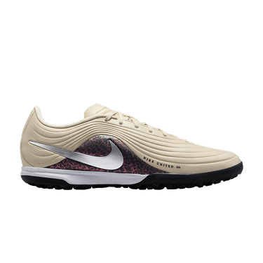 Nike United Tiempo Maestro Academy TF Low 'Fossil Burgundy Crush Metallic Silver'