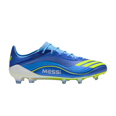 Lionel Messi x adidas F50 FG 'Royal Blue Solar Yellow Semi Blue Burst'