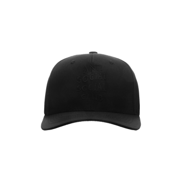 Anti Social Social Club Tonal Embroidered Cap 'Black'