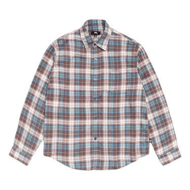 Stussy Matthew Plaid Shirt 'Brown'