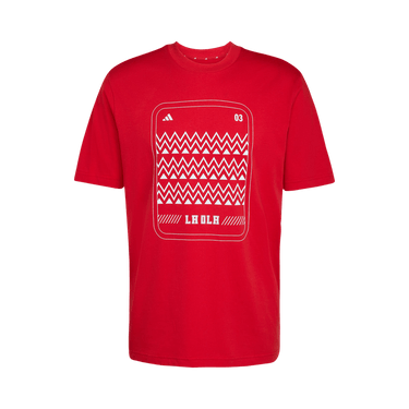 Adidas Mexico Dna T-Shirt 'Better Scarlet'