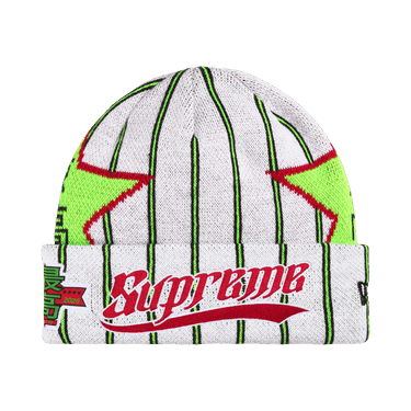 Buy Supreme New Era Stars Beanie 'Stripe' - SS26BN18 STRIPE | GOAT