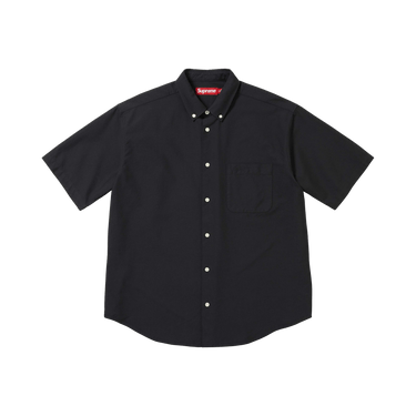 Buy Supreme Loose Fit Oxford Short-Sleeve Shirt 'Black' - SS26S1