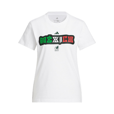 Adidas FIFA World Cup 26 Mexico Home Graphic Tee 'White'