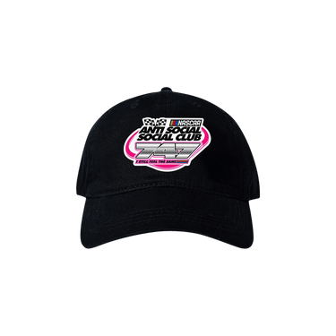Anti Social Social Club x Nascar 747 Cotton Dad Cap 'Black'