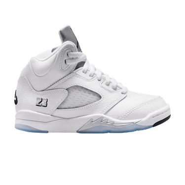 Air Jordan Jordan 5 Retro PS 'White Metallic Silver' 2026