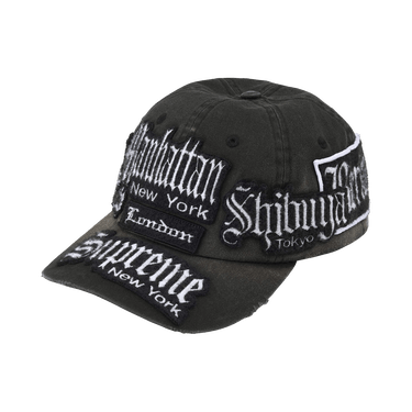 Buy Supreme City Patches 6-Panel 'Black' - SS26H39 BLACK | GOAT