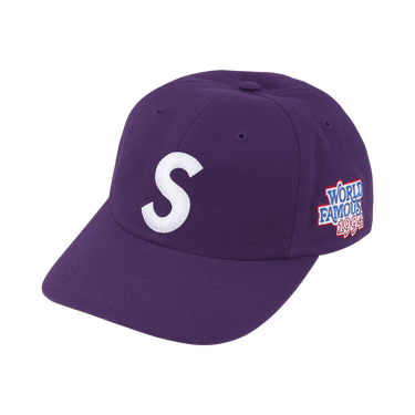 Buy Supreme World Famous S Logo 6-Panel 'Purple' - SS26H11 PURPLE