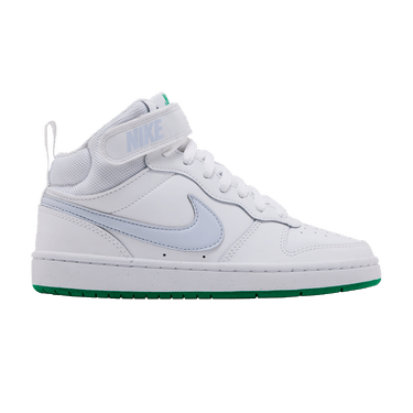 Nike Court Borough Mid 2 GS 'White Stadium Green'