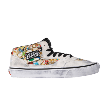 Buy Supreme x Mike Kelley x Vans Half Cab 'White' - VN00112HNTR | GOAT
