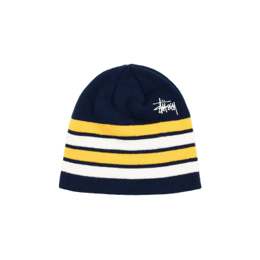 Stussy Skullcap Basic Striped 'Navy'
