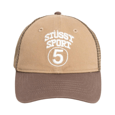 Stussy LP Sport 5 Trucker Cap 'Khaki'