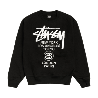 Stussy World Tour Crew 'Black'