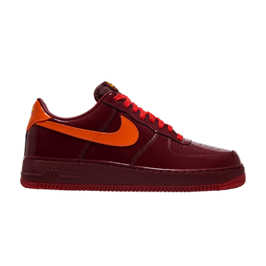 Nike Air Force 1 Low 'Patent Leather Dark Team Red'