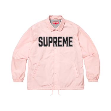 Buy Supreme Spellout Coaches Jacket 'Pink' - SS26J106 PINK | GOAT