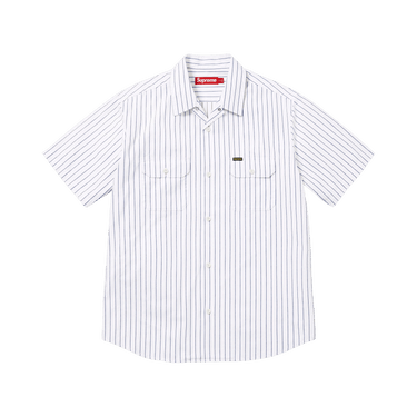 Buy Supreme Ghostface Short-Sleeve Work Shirt 'Stripe' - SS26S24