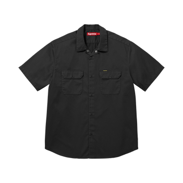 Buy Supreme Ghostface Short-Sleeve Work Shirt 'Black' - SS26S24