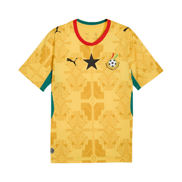 Puma Ghana 2026 Away Kit 'Sunny Yellow-Archive Gold'