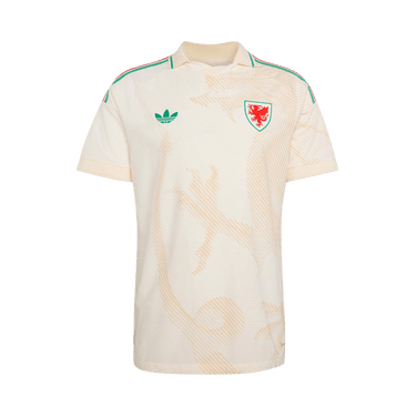 Adidas Wales 26 Away Authentic Jersey 'Chalk White'