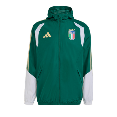 Adidas Italy 26 Tiro Allweather Jacket 'Collegiate Green'