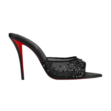Christian Louboutin Wmns Miss Z Mule Degrasstrass Perla 'Black'