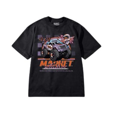 Market Monster Truck Rally T-Shirt 'Black'