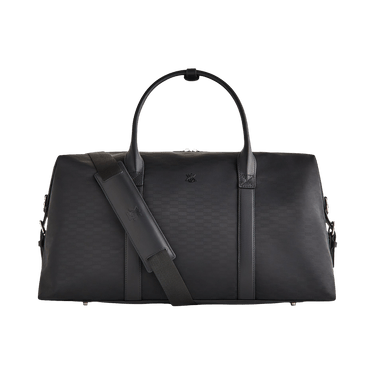Kith Monogram Nylon Leather Duffle Bag 'Black'