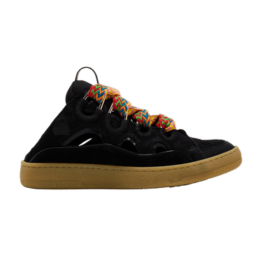 Lanvin Curb Mule 'Black Multi Laces'