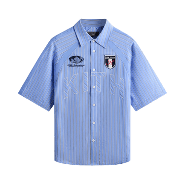Kith Striped Poplin Shelton Shirt 'Bliss'