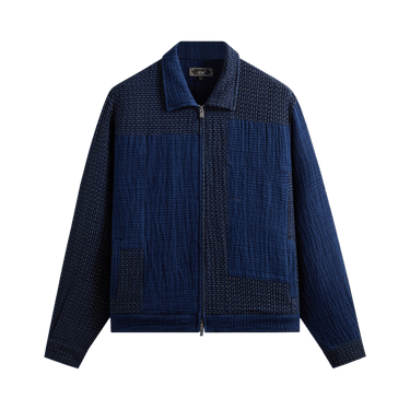Kith Stitched Patchwork Connor Blouson Jacket 'Dark Indigo'