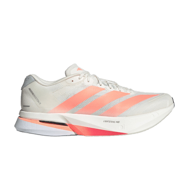 adidas Adizero Boston 13 'Off White Lucid Orange Grey'