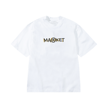 Market Smiley Doodle T-Shirt 'White'