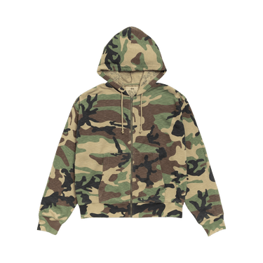 Stussy Lightweight Thermal Hoodie 'Camo'