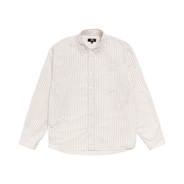 Stussy Standard Shirt 'Natural Stripe'