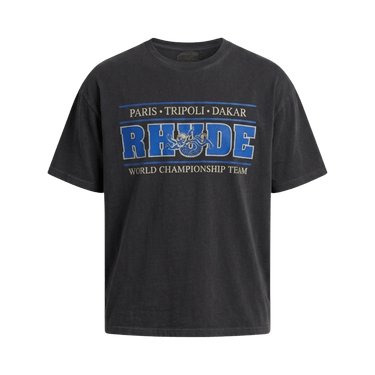 Rhude Chrono Tee 'Black/Blue'