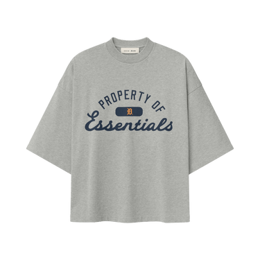 Fear of God Essentials Tigers Merch Tee 'Concrete Heather'