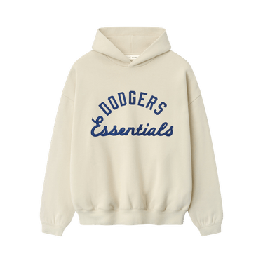 Fear of God Essentials Dodgers Sport Hoodie 'Oat'