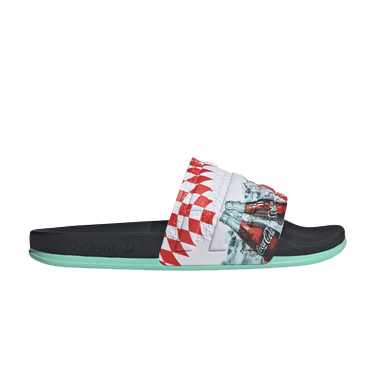 Coca-Cola x adidas Adilette OG CF Slide 'Black White'