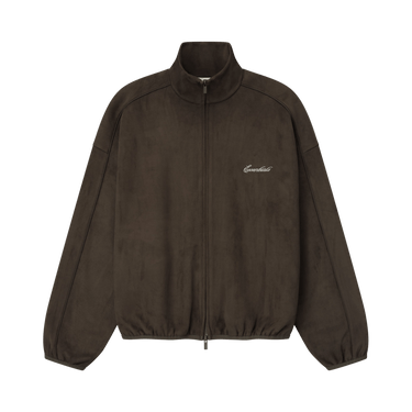 Fear of God Essentials Signature Modern Track With Piping Jacket 'Brown'