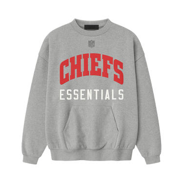 Fear of God Essentials Chiefs Sport Crewneck 'Concrete Heather'