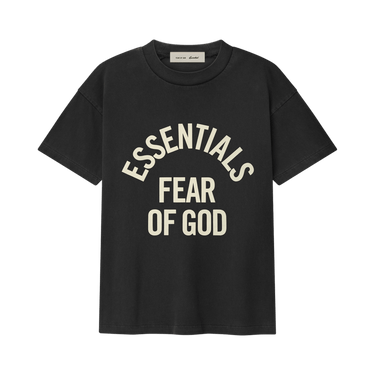 Fear of God Essentials Campus Classic Short Sleeve Tee 'Faded Black'