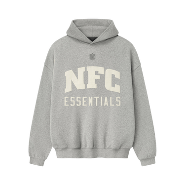 Fear of God Essentials National Sport Hoodie 'Concrete Heather'