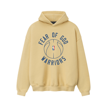 Fear of God Essentials Warriors x Barkley Hendricks 90s Hoodie 'Italian Straw'