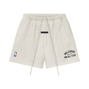 Fear of God Essentials Inglewood x All Star Weekend '26 Classic Sweatshort 'Oatmeal Heather'
