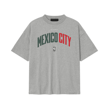 Fear of God Essentials Mexico City 90s Tee 'Concrete Heather'